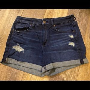 Universal Thread High Rise Midi Jean shorts